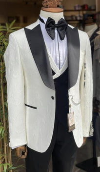 Ivory Dinner Jacket - Cream Blazer - Off White