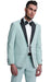 Mint Green Tuxedo Slim Fit Peak Lapel Suit
