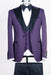 Mens Suit Purple