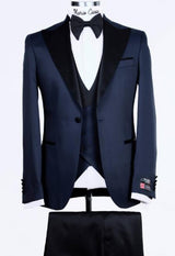 Mens Suit Navy