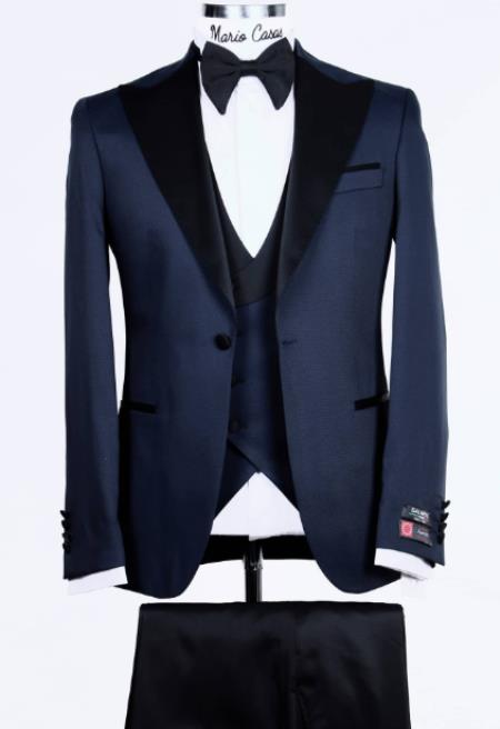 Mens Suit Navy