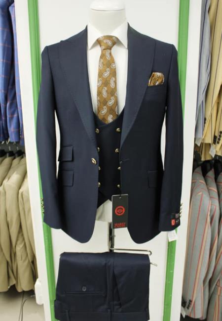Mens Suit Dark Grey
