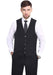 Suit Vest Black (Only Mens Vest)