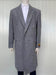 Mens Full Length and Cashmere Overcoat - Winter Topcoats - Grey Coat