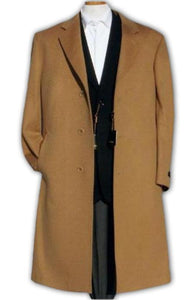 Mens Overcoat - Topcoat - Color Overcoat