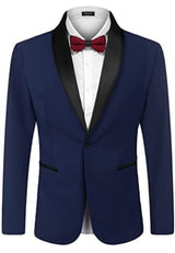 Chaqueta de esmoquin para hombre, chaqueta de boda, vestido de un botón, traje para cena, baile de graduación, fiesta - smoking para hombre