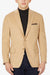 100% Cotton Stretch Men's Modern-Fit Corduroy Camel Blazer