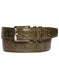 Genuine Alligator Mens Olive Belt - Mezlan Brand
