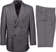 Old Man Medium Gray Suit - Old fashioned Suit - Old Style Suits - Old School Suits