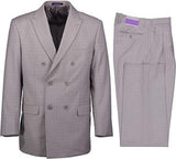Old Man Plaid Check Suit - Old fashioned Suit - Old Style Suits - Old School Suits
