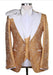 White and Gold Tuxedo - Slim Fit Gold Tuxedo