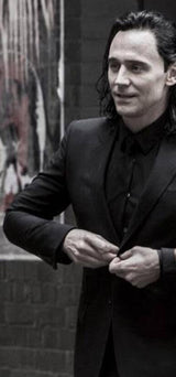 Loki Black Suit For Sale + Shirt and Tie