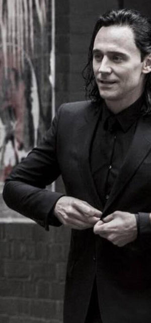 Loki Black Suit For Sale + Shirt and Tie