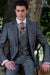 Mens Wedding Suit - Groom Suit - Gray Suit