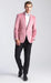 Mens Dusty Rose Velvet Dinner Jacket