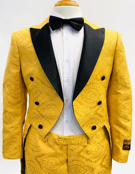 Mardi Gras Suit - Yellow ~ Black