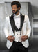 Two Toned Tuxedo With Matching Tuxedo - White And Black