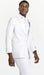 Mens One Button White Tuxedo Blazer