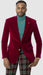 Mens Blazer Red