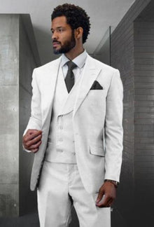 White 3 Piece Suit for Every Occasion