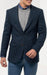 Mens Tweed Jacket in Blue
