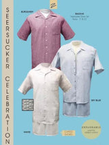 Seersucker Walking Suit With Short