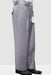 Mens Pant - Pleated Wide Leg - Grey - 100% Percent Wool Fabric
