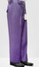 Mens Pant - Pleated Wide Leg - Lavender - 100% Percent Wool Fabric