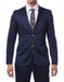 Mens Cotton Fabric Suit - Navy Suit For Summer