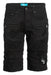 Mens Jet Black Moto Shorts