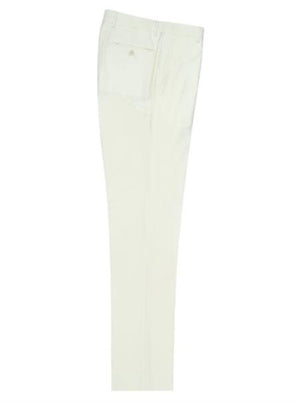 Mens Modern Fit Itaian Design Flat Front Modern Pants