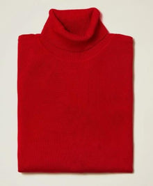 Mens Turtleneck Red
