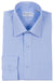 Mens Classic Fit Regular Cuffs Point Collar Blue