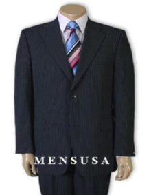 46r Suit Size - Dark Navy Blue Mens Suits 46r