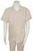 Mens Linen Walking Suit - Beige Summer Outfit - Mens Linen Suit
