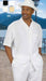 Mens Linen Walking Suit - White Summer Outfit - Mens Linen Suit