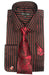 Mens Dress Shirts Red