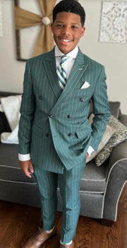 Mens Suits Green