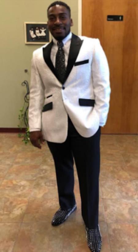Mens Suits White