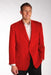 Mens Cashmere And Blazer - Winter Fabric Red Sport Coat