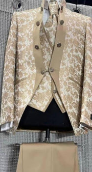 Mens Suits Champagne