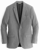 Grey Mens Winter Blazer - Cashmere and Winter Fabric Dress Jacket $99UP