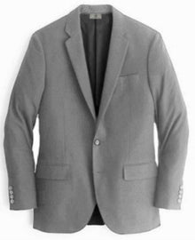 Grey Mens Winter Blazer - Cashmere and Winter Fabric Dresses Jacket $99UP