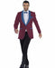 Mens Prom Blazer - Burgundy ~ Navy Blazer For Homecoming
