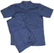 Mens Navy Linen Leisure Suit