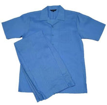 Mens Powder Linen Leisure Suit