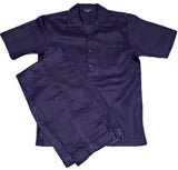 Mens Purple Linen Leisure Suit