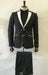 Black And White Lapel Tuxedo - Black And White Blazer - Dinner Jacket