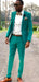 Mens Suits Emerald Green