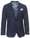 Mens Navy Slim Fit Sport Coat